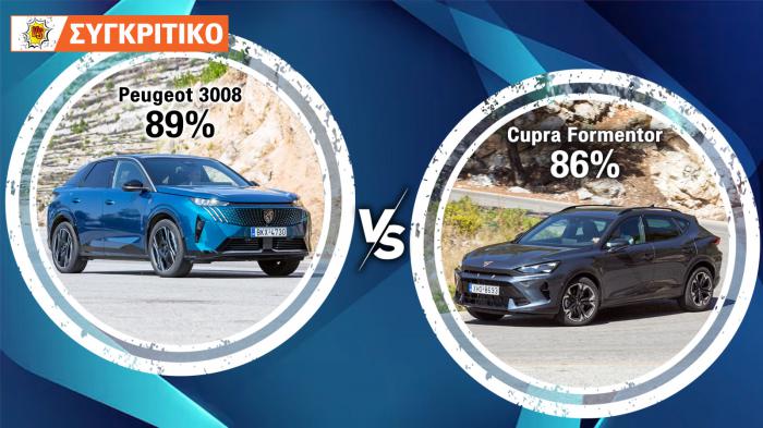 Peugeot 3008 136 PS VS Cupra Formentor 150 PS 