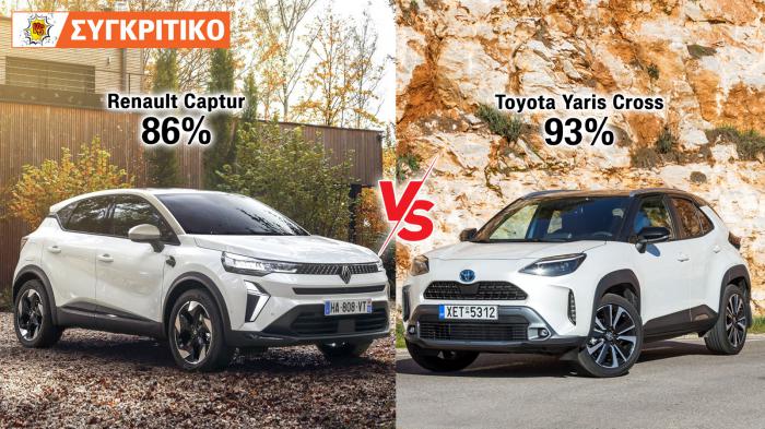 Renault Captur 90 PS VS Toyota Yaris Cross 116 PS