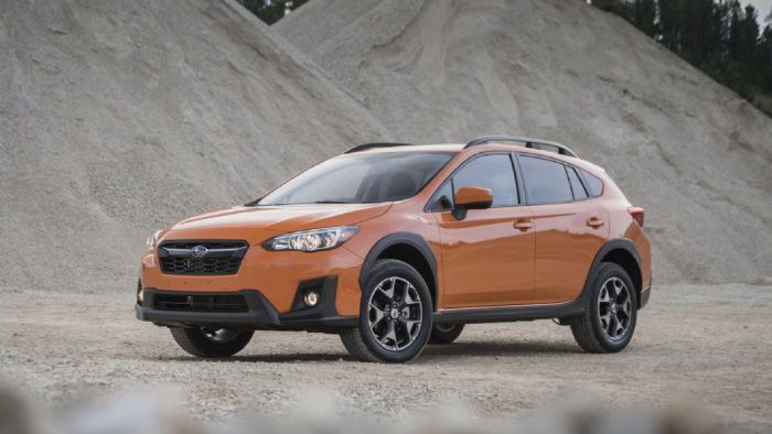 Στην εικόνα βλέπουμε το Subaru Crosstrek.