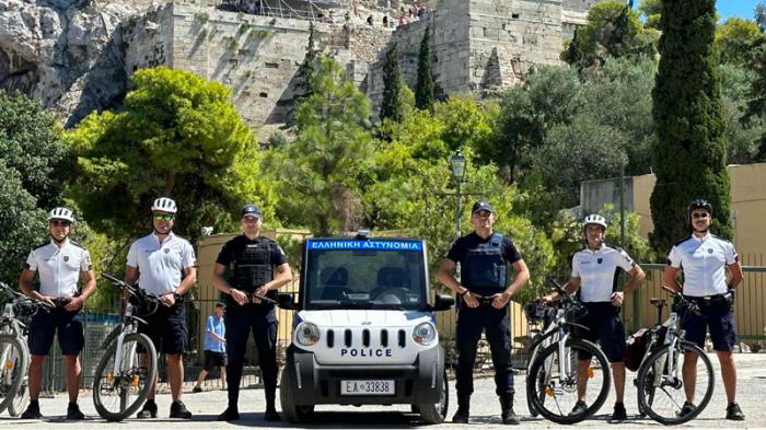 Το μικρότερο περιπολικό της ΕΛ.ΑΣ. βγήκε στους δρόμους της Αθήνας 