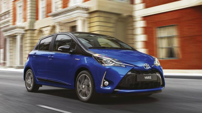 Η τωρινή πετυχημένη γενιά του Toyota Yaris.