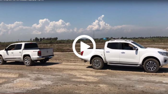 Διελκυστίνδα: Navara ή Amarok? Ιάπωνας ή Γερμανός? [video]