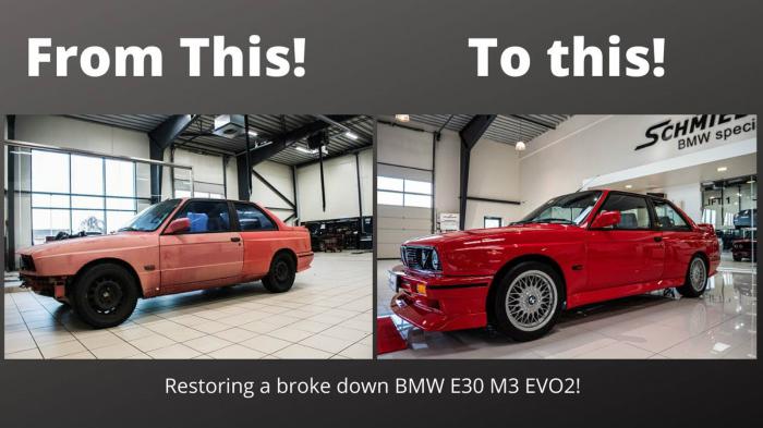 Η αναγέννηση της BMW M3 E30 EVO2 [video]