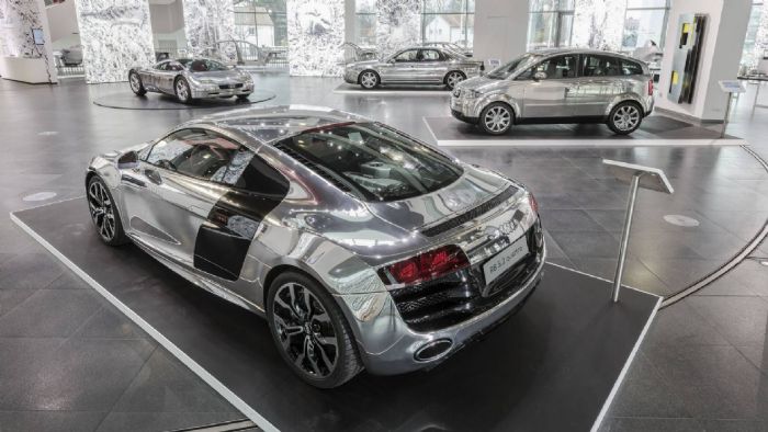 Η Audi έχει μια μακρά παράδοση στη χρήση αλουμινίου, η οποία ξεκίνησε από τα πρώιμα χρόνια της. Για αυτό η εταιρεία παρουσιάζει μια σχετική έκθεση στο μουσείο της στο Ίνγκολστατ, όπου παρουσιάζονται ο