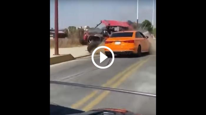 Audi S3 καρφώνεται σε buggy! Ποιος φταίει; [video]