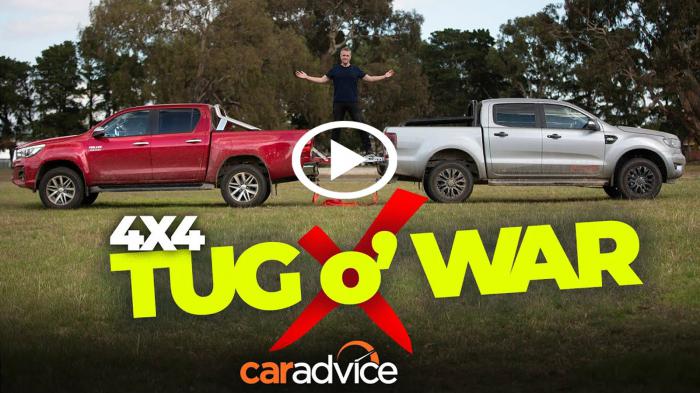 Μάχη Διελκυστίνδας: Toyota Hilux VS Ford Ranger [video]