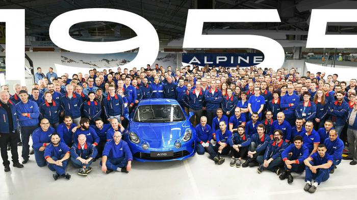 To τέλος της παραγωγής της A110 Premiere Edition ανακοίνωσε η Alpine.