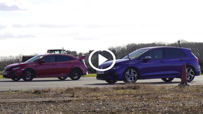 Επιτέλους: Νέο VW Golf R απέναντι στο Honda Civic Type R [video]