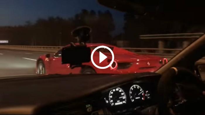 Έραψε τη Ferrari με τη λιμουζίνα! [video]