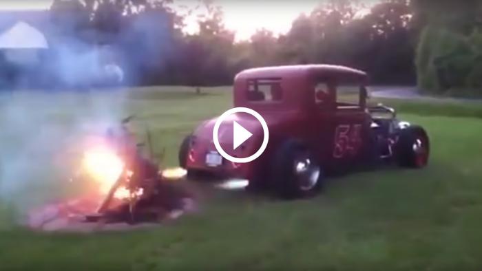 Πώς να ανάψεις φωτιά με το hot rod [video]