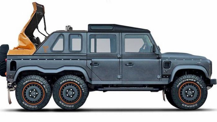 Το όνομα του είναι Flying Huntsman 6x6 Soft Top.