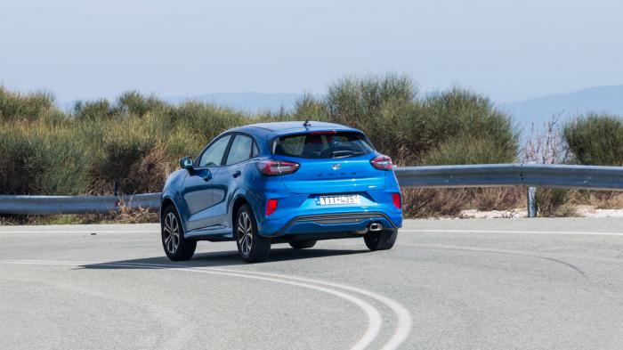 Η εξαιρετική συμπεριφορά του Ford Puma προσφέρει χαρά στην οδήγηση Η εξαιρετική συμπεριφορά του Ford Puma προσφέρει χαρά στην οδήγηση