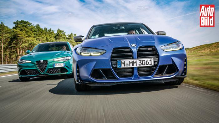 Συγκρίνουμε Alfa Romeo Giulia QV με BMW M3 Competition
