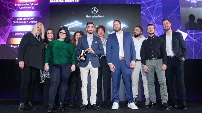 5 βραβεία για τη παρουσίαση των EQE & E-Class στα Event Awards 2024 