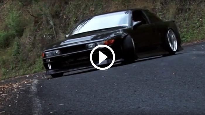 Μύστης driftάρει Nissan Silvia S13 χωρίς αύριο [video]