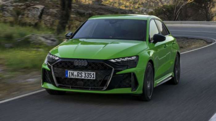 Το επερχόμενο Audi RS 3 έρχεται από 66.000 ευρώ