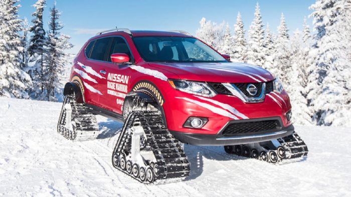 Το Nissan Rogue Warrior είναι κατασκευασμένο για να πηγαίνει παντού.