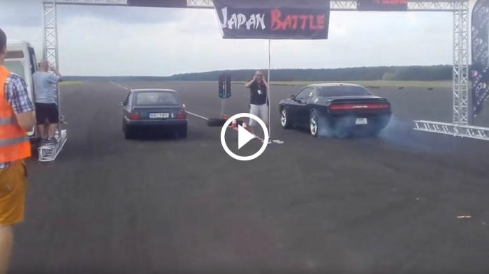 Polonez κοροϊδεύει Dodge Challenger [video]