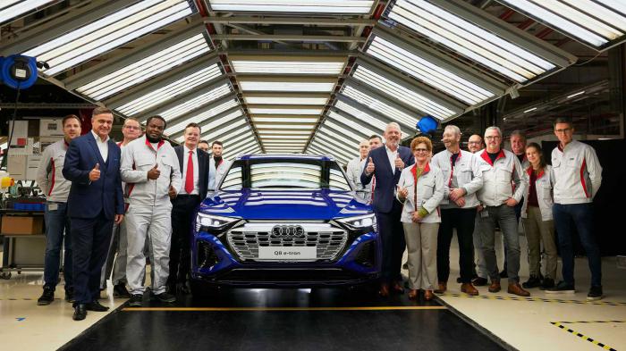 Ξεκίνησε η παραγωγή των Audi Q8 e-tron και Q8 e-tron Sportback