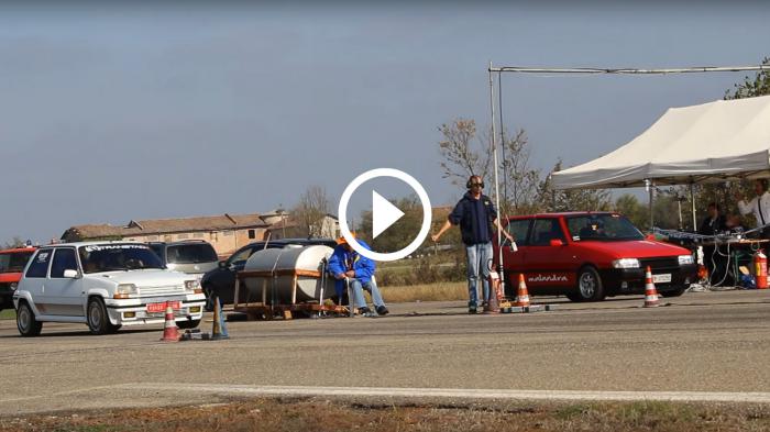 Κόντρα παλαίμαχων: Renault 5 GT turbo VS Fiat Uno turbo  [video]