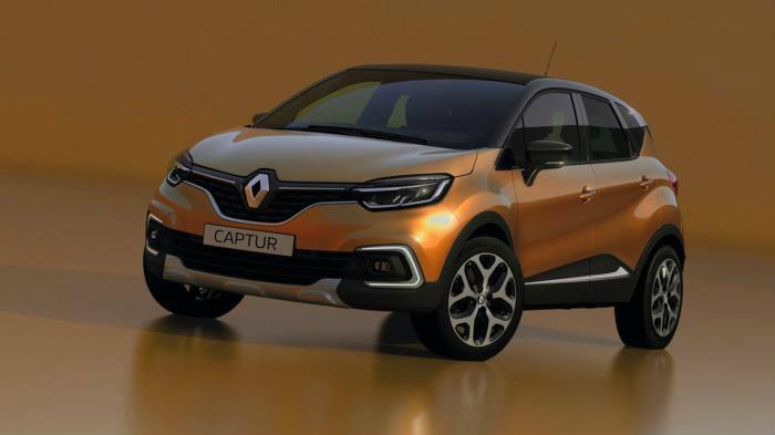 Η ανανέωση έφερε αισθητικές αλλαγές για το Renault Captur