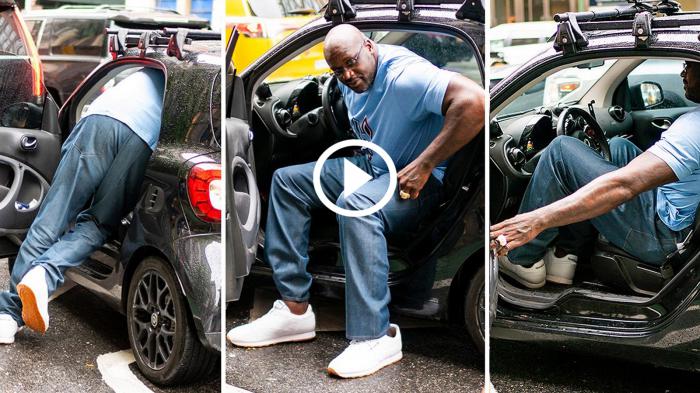 Χωράει ο Shaquille O Neal σε Smart? [video]