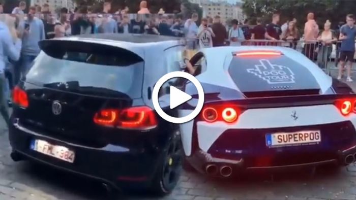 Η στιγμή που ένα Golf GTi είναι καλύτερο από Ferrari 812 [video]