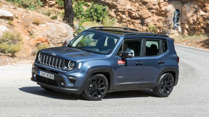 Δοκιμή facelift Jeep Renegade Mild Hybrid 1.5 130PS 