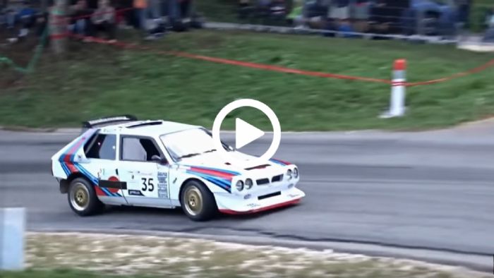 Lancia Delta με οδηγό τον Grosjean