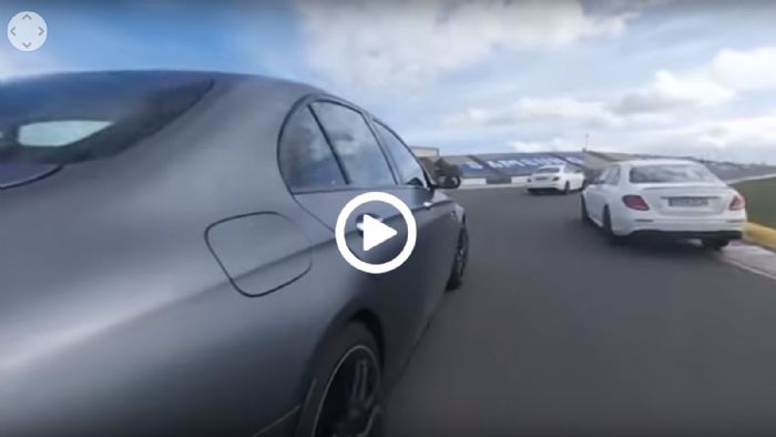 Δράση με Mercedes-AMG E 63 (+video)