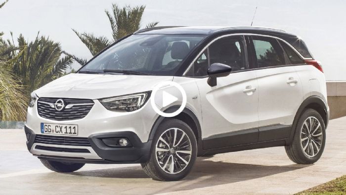 Opel Crossland X σε δράση